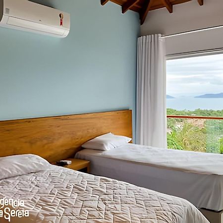Linda Casa Com Vista Incrivel Em Condominio No Sul Da Ilha Ilhabela Bagian luar foto