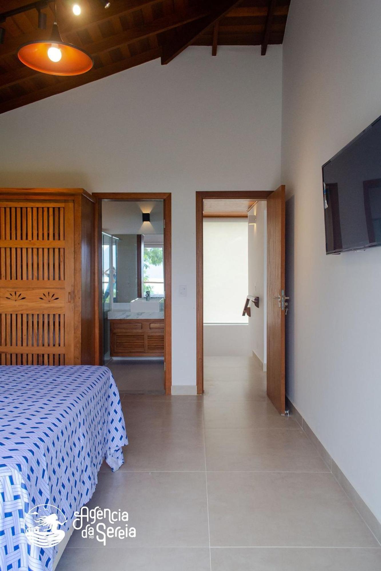 Linda Casa Com Vista Incrivel Em Condominio No Sul Da Ilha Ilhabela Bagian luar foto