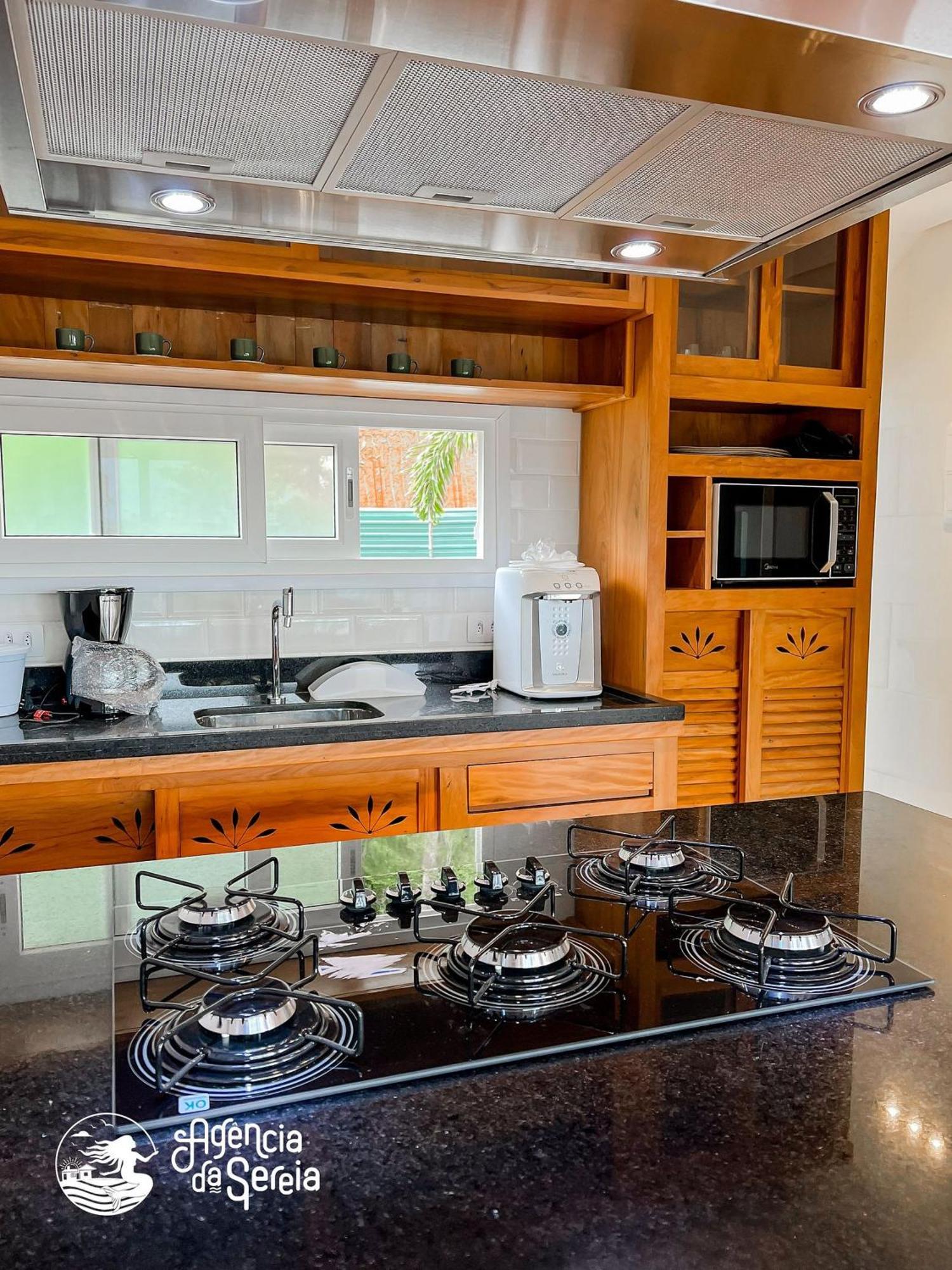 Linda Casa Com Vista Incrivel Em Condominio No Sul Da Ilha Ilhabela Bagian luar foto