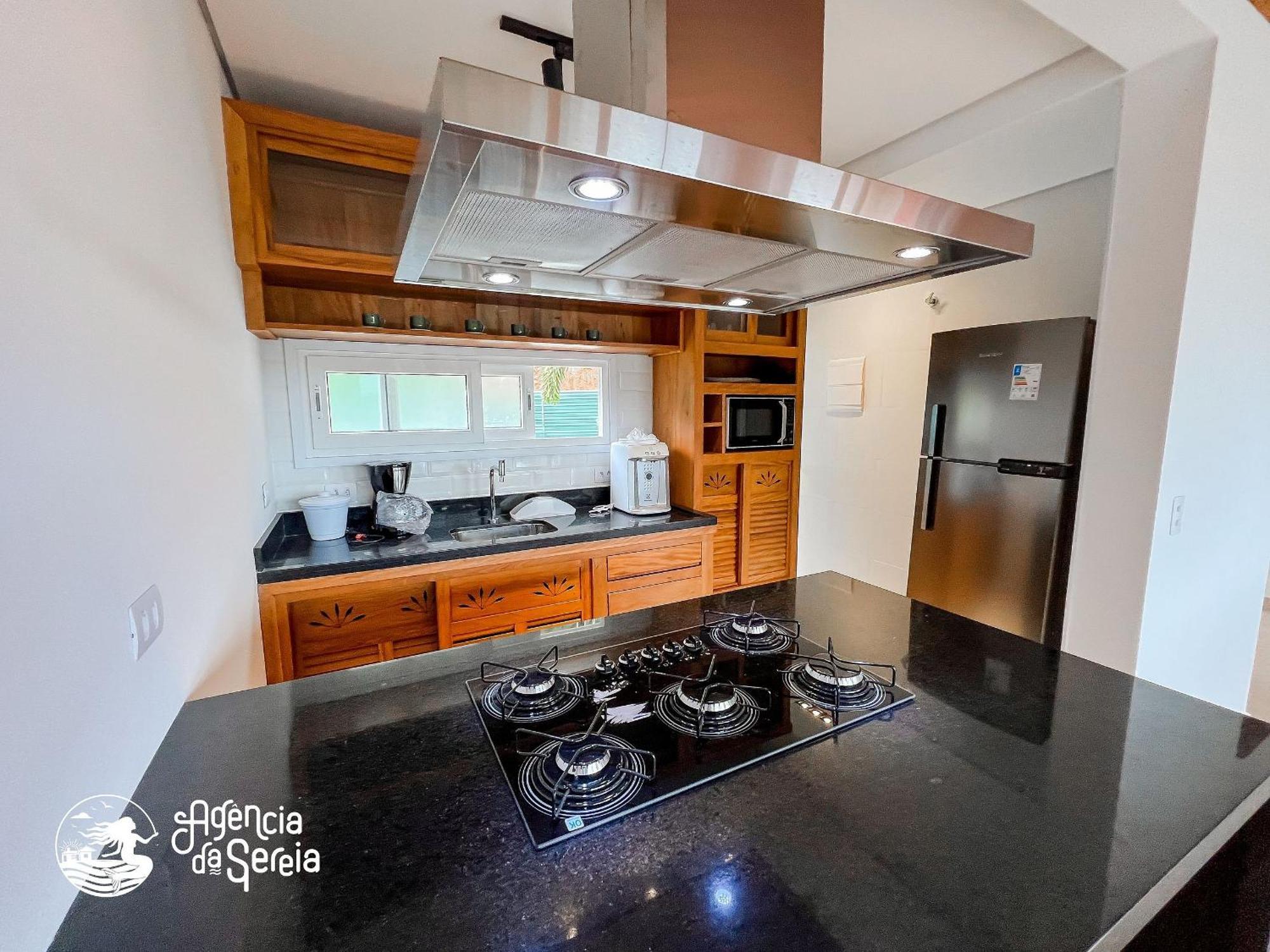 Linda Casa Com Vista Incrivel Em Condominio No Sul Da Ilha Ilhabela Bagian luar foto